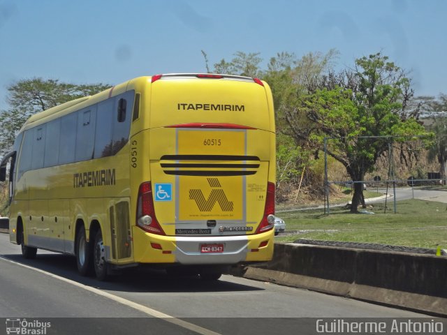 Viação Itapemirim 60515 na cidade de Barra Mansa, Rio de Janeiro, Brasil, por Guilherme Antonio. ID da foto: 5433563.