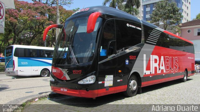 Lirabus 15017 na cidade de Petrópolis, Rio de Janeiro, Brasil, por Adriano Duarte. Número da foto: #5435076.