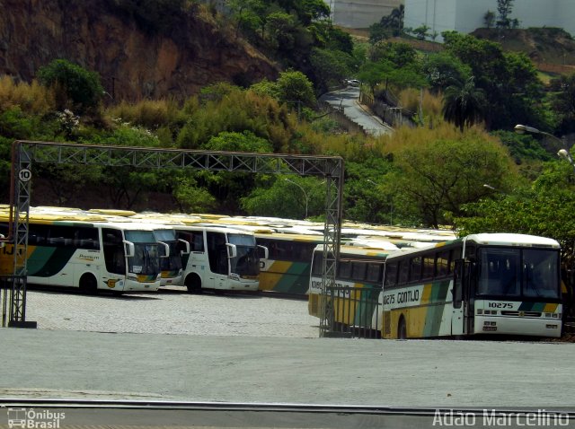 Empresa Gontijo de Transportes 10275 na cidade de Belo Horizonte, Minas Gerais, Brasil, por Adão Raimundo Marcelino. ID da foto: 5436868.