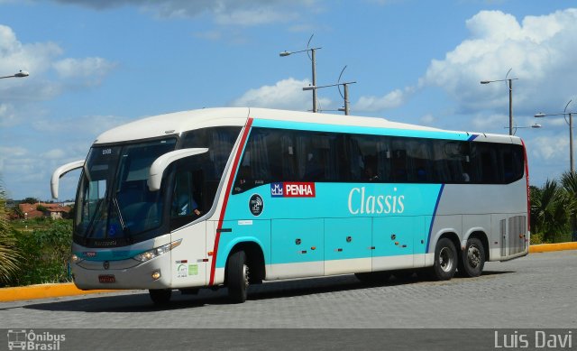 Empresa de Ônibus Nossa Senhora da Penha 50020 na cidade de Sobral, Ceará, Brasil, por Luis Davi. ID da foto: 5437091.