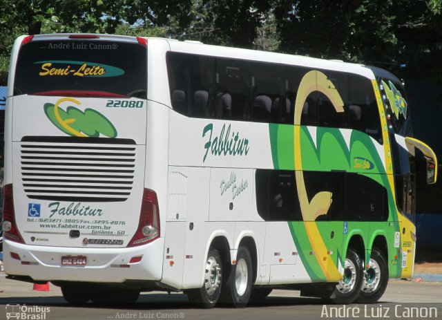 Fabbitur Transporte e Turismo 22080 na cidade de Goiânia, Goiás, Brasil, por André Luiz Canon. Número da foto: #5435534.