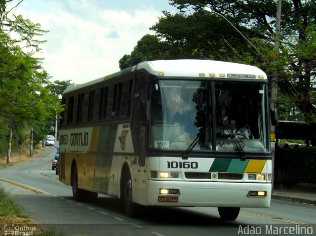 Empresa Gontijo de Transportes 10160 na cidade de Belo Horizonte, Minas Gerais, Brasil, por Adão Raimundo Marcelino. ID da foto: 5436879.