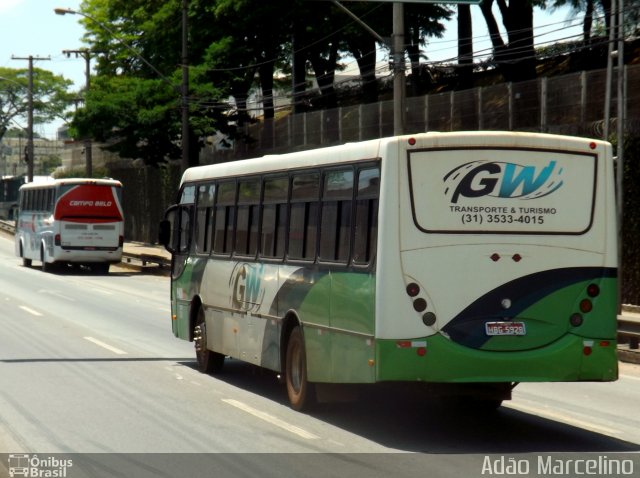 GW Transportes e Turismo 30 na cidade de Contagem, Minas Gerais, Brasil, por Adão Raimundo Marcelino. ID da foto: 5436720.