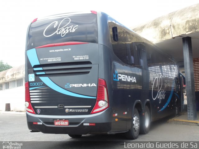 Empresa de Ônibus Nossa Senhora da Penha 53007 na cidade de Sertânia, Pernambuco, Brasil, por Leonardo Guedes de Sá. ID da foto: 5435427.