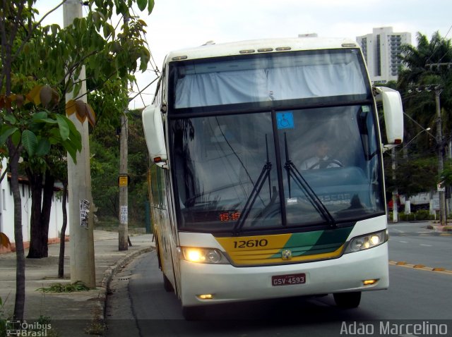Empresa Gontijo de Transportes 12610 na cidade de Belo Horizonte, Minas Gerais, Brasil, por Adão Raimundo Marcelino. Número da foto: #5436930.