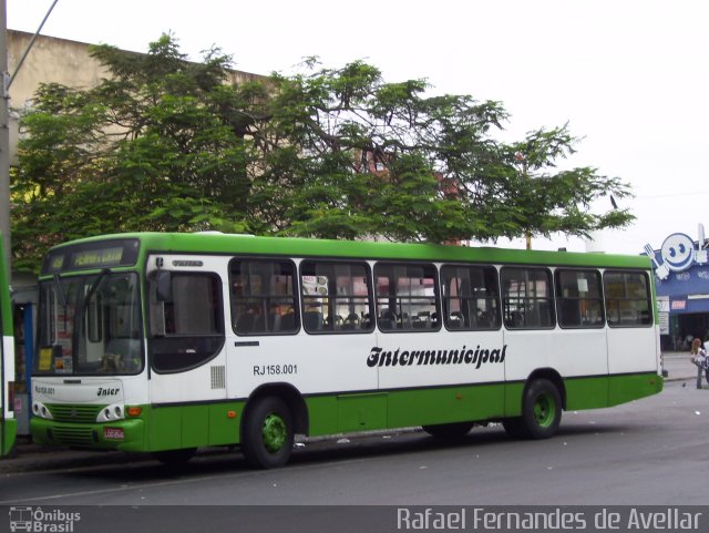Viação Intermunicipal RJ 158.001 na cidade de Duque de Caxias, Rio de Janeiro, Brasil, por Rafael Fernandes de Avellar. Número da foto: #5437373.