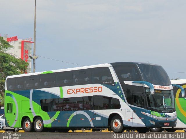Expresso Transporte e Turismo Ltda. 3090 na cidade de Goiânia, Goiás, Brasil, por Ricardo Vieira. Número da foto: #5437574.