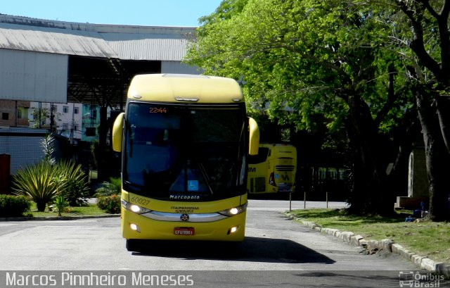 Viação Itapemirim 60027 na cidade de Vitória, Espírito Santo, Brasil, por Marcos Pinnheiro Meneses. Número da foto: #5437355.
