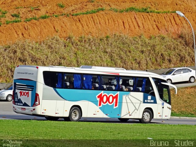 Auto Viação 1001 RJ 108.002 na cidade de Aparecida, São Paulo, Brasil, por Bruno   Studer. Número da foto: #5437710.