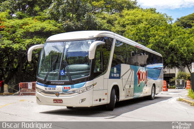 Auto Viação 1001 RJ 108.558 na cidade de São Paulo, São Paulo, Brasil, por Oscar Rodriguez . Número da foto: #5439702.