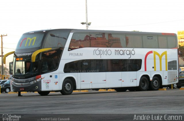 Rápido Marajó 51203 na cidade de Goiânia, Goiás, Brasil, por André Luiz Canon. Número da foto: #5440178.