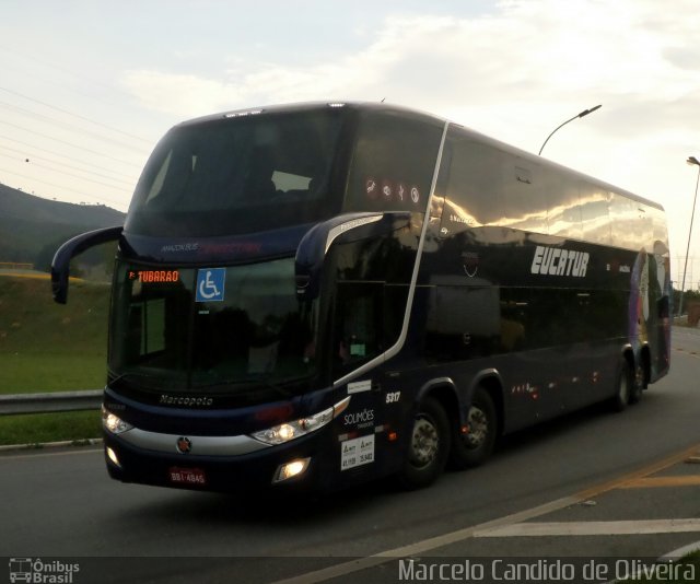 Eucatur - Empresa União Cascavel de Transportes e Turismo 5317 na cidade de Aparecida, São Paulo, Brasil, por Marcelo Candido de Oliveira. Número da foto: #5440531.