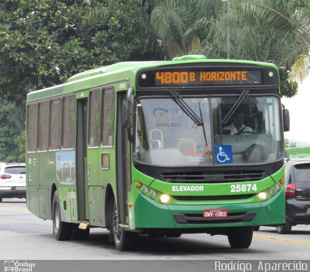 Autotrans > Turilessa 25874 na cidade de Belo Horizonte, Minas Gerais, Brasil, por Rodrigo  Aparecido. Número da foto: #5440969.