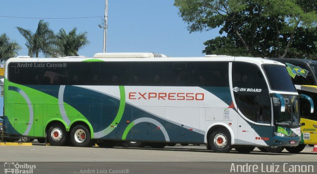 Expresso Transporte e Turismo Ltda. 3020 na cidade de Goiânia, Goiás, Brasil, por André Luiz Canon. ID da foto: 5440173.