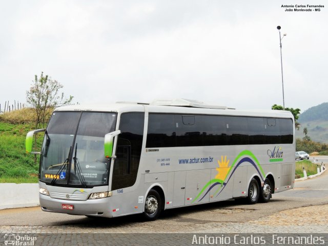 Actur Viagens 1046 na cidade de João Monlevade, Minas Gerais, Brasil, por Antonio Carlos Fernandes. ID da foto: 5440443.