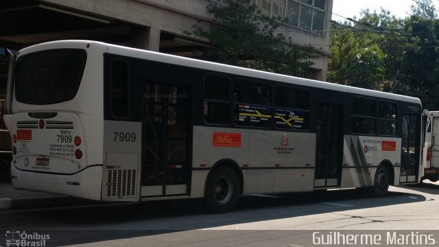 Metra - Sistema Metropolitano de Transporte 7909 na cidade de Diadema, São Paulo, Brasil, por Guilherme Martins. ID da foto: 5444242.