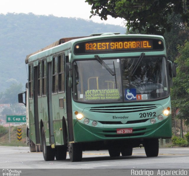 SM Transportes 20192 na cidade de Belo Horizonte, Minas Gerais, Brasil, por Rodrigo  Aparecido. ID da foto: 5443710.