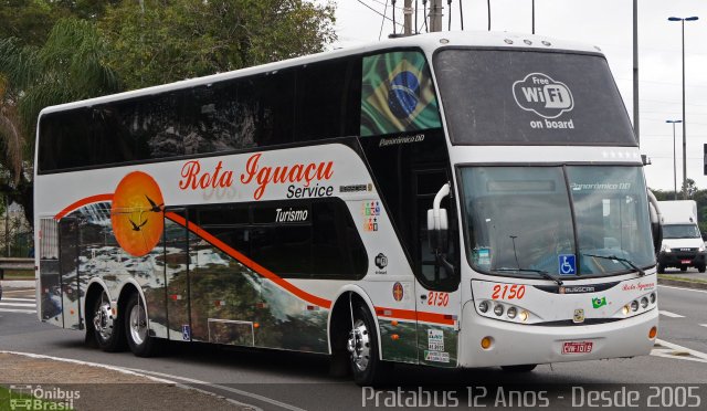 Rota Iguaçu Service 2150 na cidade de São Paulo, São Paulo, Brasil, por Cristiano Soares da Silva. ID da foto: 5442810.