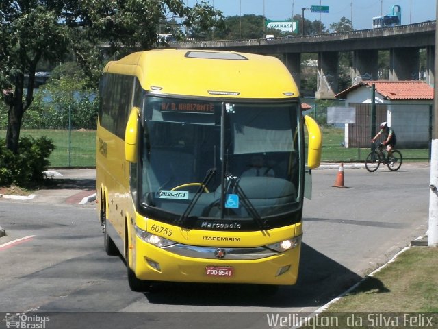 Viação Itapemirim 60755 na cidade de Vitória, Espírito Santo, Brasil, por Wellington  da Silva Felix. Número da foto: #5444500.