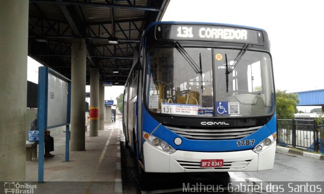 VB Transportes e Turismo 1787 na cidade de Campinas, São Paulo, Brasil, por Matheus Gabriel dos Santos. ID da foto: 5444357.