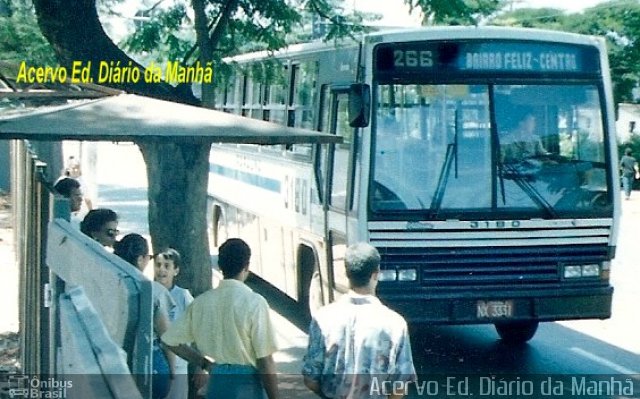 Viação Paraúna 3180 na cidade de Goiânia, Goiás, Brasil, por Carlos Júnior. Número da foto: #5443908.