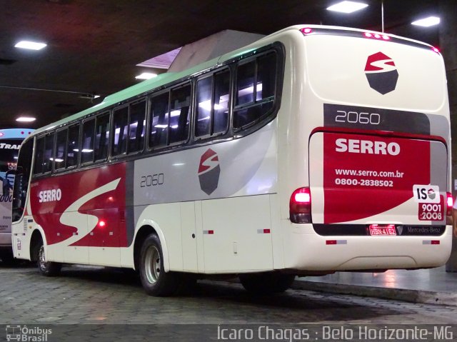 Viação Serro 2060 na cidade de Belo Horizonte, Minas Gerais, Brasil, por Ícaro Chagas. ID da foto: 5443448.