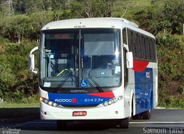 Viação Riodoce 61433 na cidade de Guarapari, Espírito Santo, Brasil, por Saimom  Lima. ID da foto: 5443658.