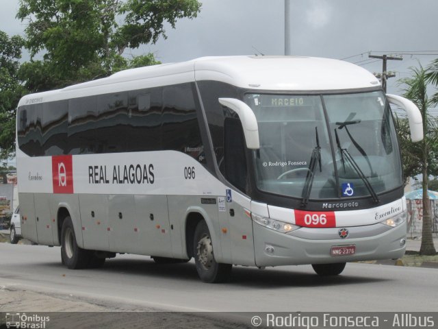 Real Alagoas de Viação 096 na cidade de Maceió, Alagoas, Brasil, por Rodrigo Fonseca. ID da foto: 5443309.