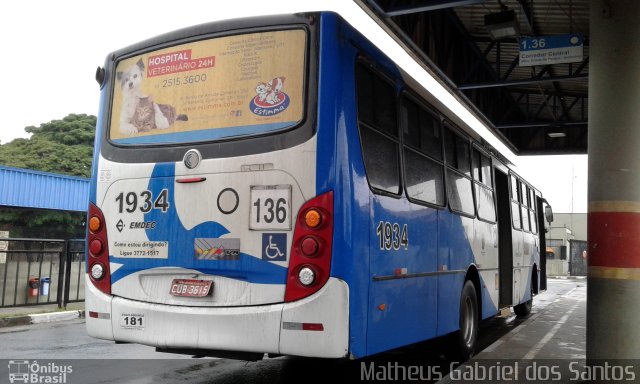 VB Transportes e Turismo 1934 na cidade de Campinas, São Paulo, Brasil, por Matheus Gabriel dos Santos. ID da foto: 5444349.