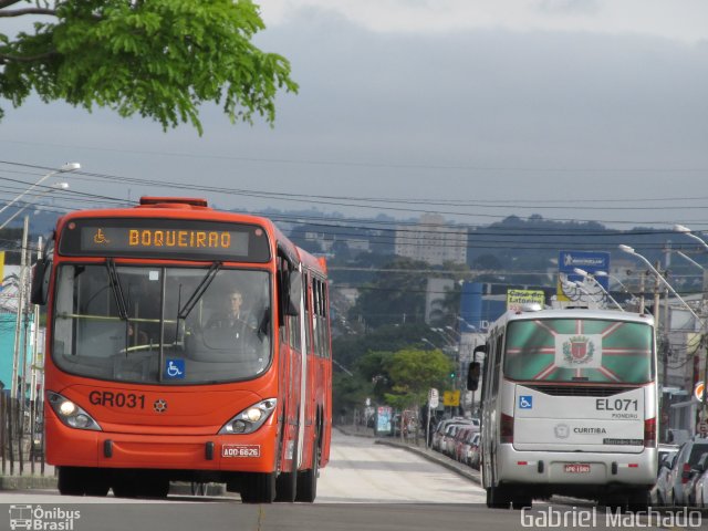 Viação Cidade Sorriso GR031 na cidade de Curitiba, Paraná, Brasil, por Gabriel Machado. ID da foto: 5446192.