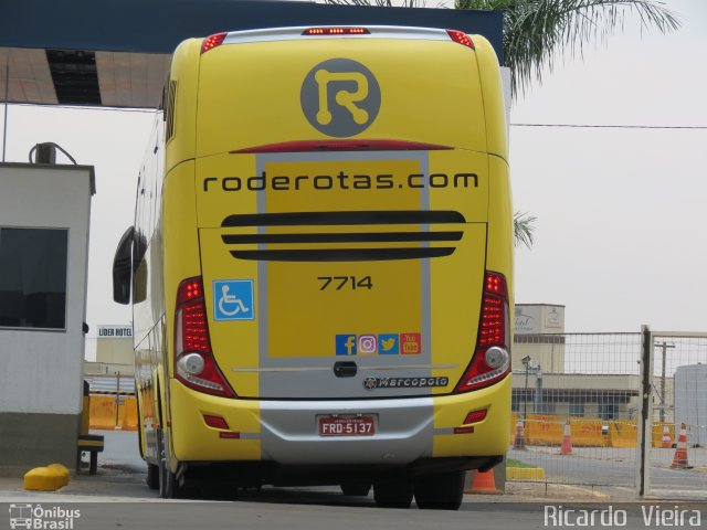 RodeRotas - Rotas de Viação do Triângulo 7714 na cidade de Goiânia, Goiás, Brasil, por Ricardo Vieira. Número da foto: #5445205.