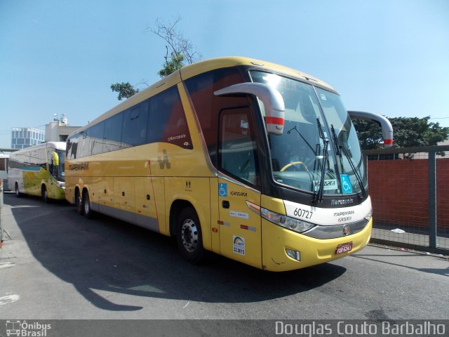 Viação Itapemirim 60727 na cidade de Rio de Janeiro, Rio de Janeiro, Brasil, por Douglas Couto Barbalho. Número da foto: #5445890.