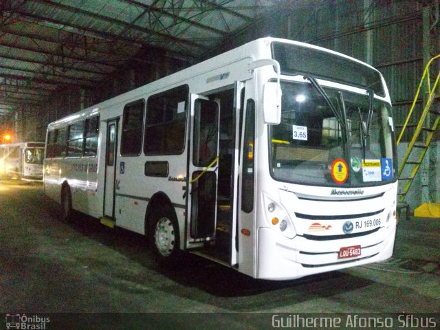 Viação Agulhas Negras RJ 169.006 na cidade de Volta Redonda, Rio de Janeiro, Brasil, por Guilherme Afonso Sfbus. Número da foto: #5445264.