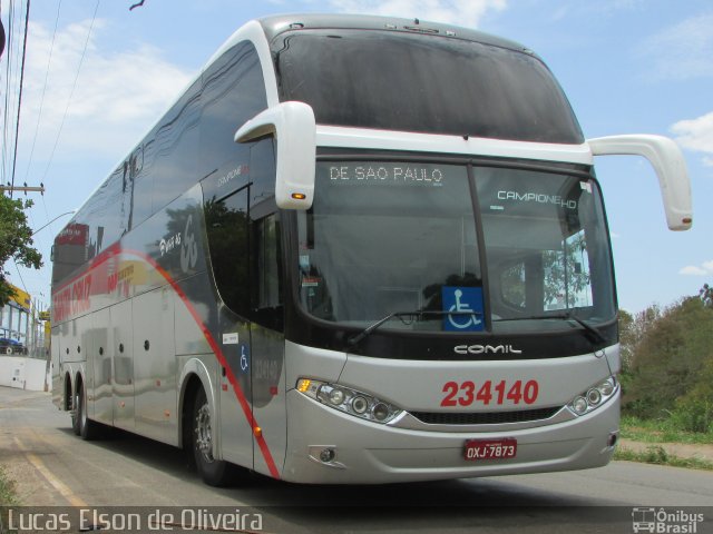 Viação Santa Cruz 234140 na cidade de Alfenas, Minas Gerais, Brasil, por Lucas Elson de Oliveira. Número da foto: #5445629.