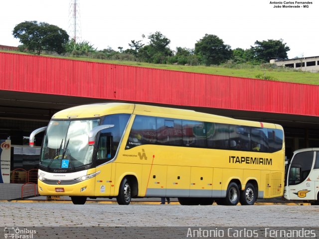 Viação Itapemirim 60727 na cidade de João Monlevade, Minas Gerais, Brasil, por Antonio Carlos Fernandes. Número da foto: #5445343.