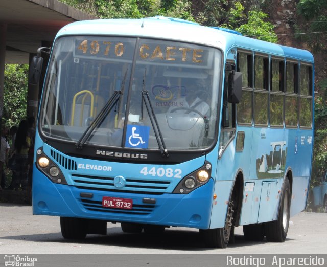 Viação Cuiabá 44082 na cidade de Sabará, Minas Gerais, Brasil, por Rodrigo  Aparecido. Número da foto: #5446951.