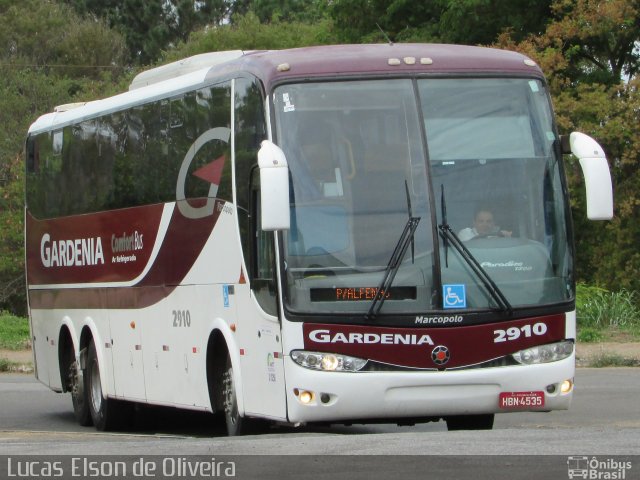 Expresso Gardenia 2910 na cidade de Alfenas, Minas Gerais, Brasil, por Lucas Elson de Oliveira. Número da foto: #5445639.