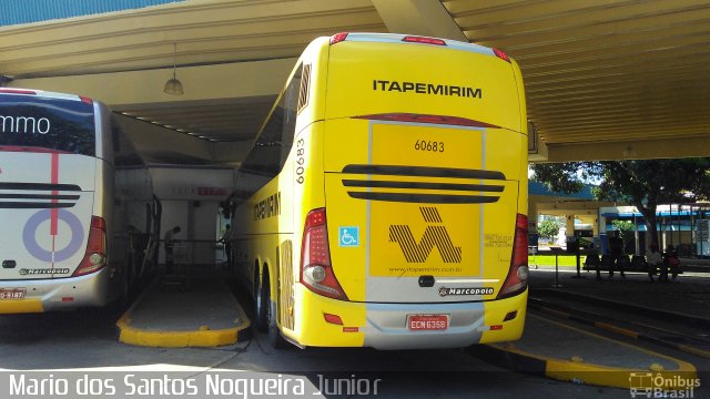 Viação Itapemirim 60683 na cidade de Salvador, Bahia, Brasil, por Mario dos Santos Nogueira Junior. Número da foto: #5446711.