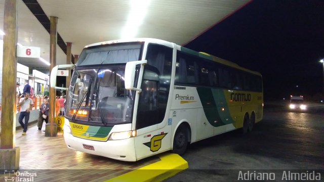 Empresa Gontijo de Transportes 12665 na cidade de João Monlevade, Minas Gerais, Brasil, por Adriano  Almeida. Número da foto: #5447550.