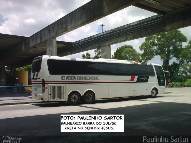 Auto Viação Catarinense 2226 na cidade de Curitiba, Paraná, Brasil, por Paulinho Sartor. ID da foto: 5448418.