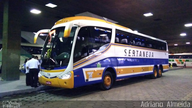 Viação Sertaneja 730 na cidade de Belo Horizonte, Minas Gerais, Brasil, por Adriano  Almeida. Número da foto: #5447556.