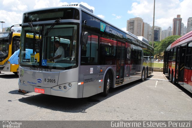Viação Gato Preto 8 2005 na cidade de São Paulo, São Paulo, Brasil, por Guilherme Esteves Peruzzi. Número da foto: #5447758.