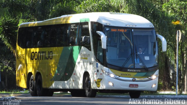 Empresa Gontijo de Transportes 18805 na cidade de Taubaté, São Paulo, Brasil, por Alex Ramos Ribeiro. Número da foto: #5449675.