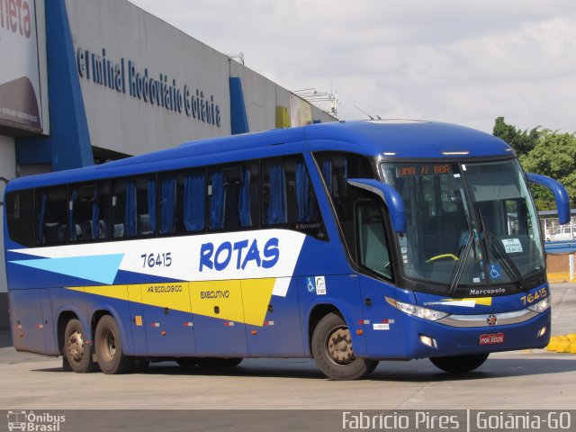 RodeRotas - Rotas de Viação do Triângulo 76415 na cidade de Goiânia, Goiás, Brasil, por Fabrício  Francisco Pires. Número da foto: #5449506.