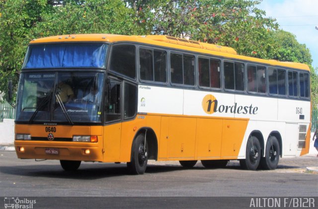 Viação Nordeste 0640 na cidade de Fortaleza, Ceará, Brasil, por Ailton Florencio. Número da foto: #5448709.