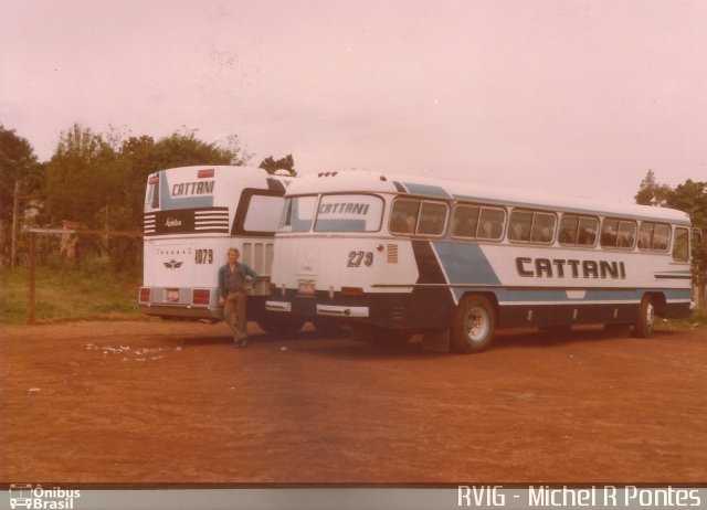 Cattani Transportes e Turismo 279 na cidade de Francisco Beltrão, Paraná, Brasil, por Rodrigo Augusto  Vignaga. ID da foto: 5448505.