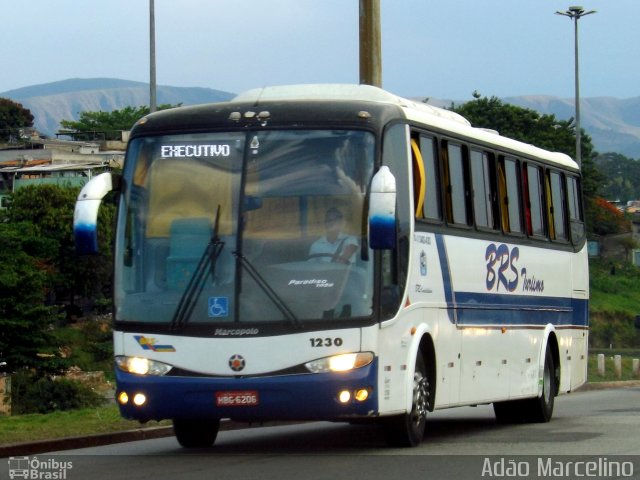 BRS Turismo 1230 na cidade de Belo Horizonte, Minas Gerais, Brasil, por Adão Raimundo Marcelino. ID da foto: 5449142.