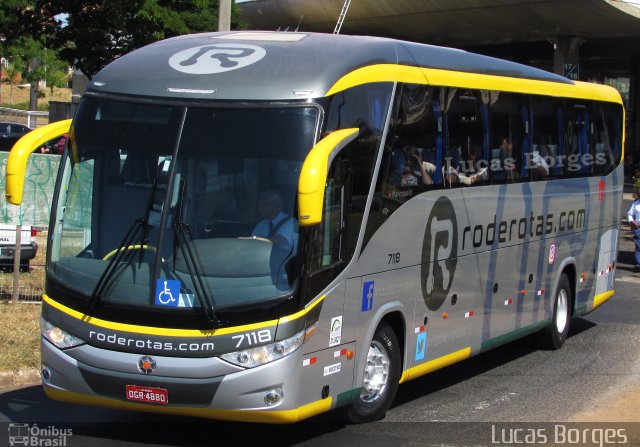RodeRotas - Rotas de Viação do Triângulo 7118 na cidade de Uberlândia, Minas Gerais, Brasil, por Lucas Borges . Número da foto: #5447808.