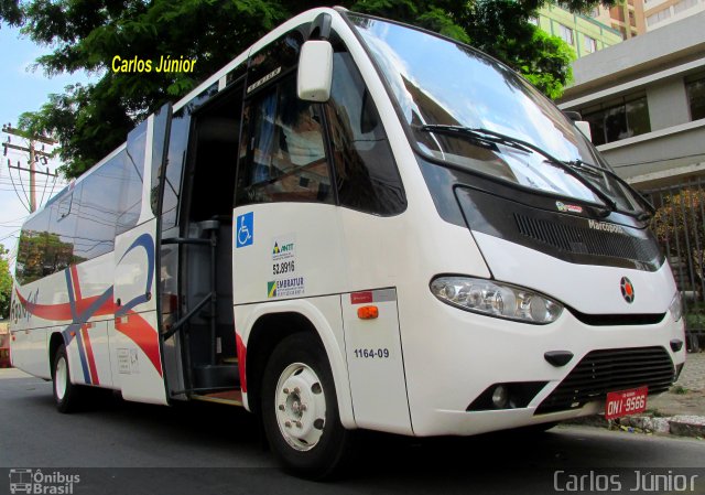 Águia Turismo 9566 na cidade de Goiânia, Goiás, Brasil, por Carlos Júnior. Número da foto: #5448815.