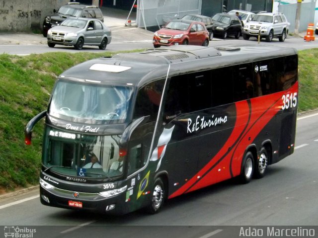 R&E Turismo 3515 na cidade de Belo Horizonte, Minas Gerais, Brasil, por Adão Raimundo Marcelino. ID da foto: 5452267.